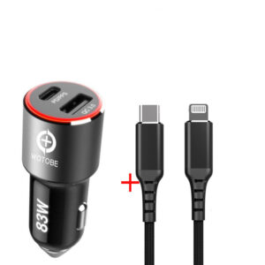 Chargeur voiture rapide USB-C