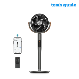 DREO TurboPoly Fan 513S — Ventilateur Connecté Wi-Fi, 6 Modes, 8 Vitesses, 1650 m³/h, Compatible Alexa