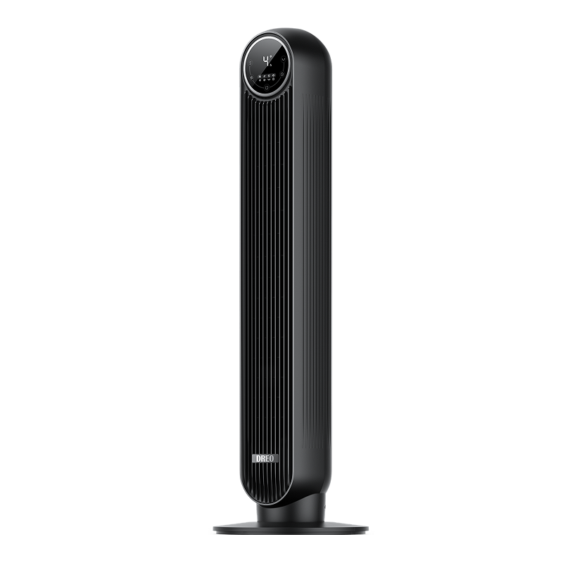 DREO Tower Fan 307S — Ventilateur Colonne Connecté, 4 Modes, 8 Vitesses, 20 dB, Wi-Fi, Alexa & Google Home